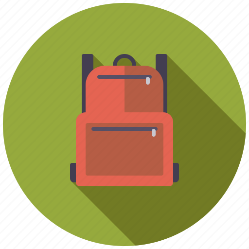 Backpack, hiking, holidays, luggage, outdoors, travel, vacation icon - Download on Iconfinder