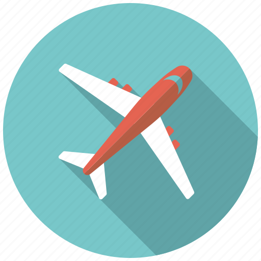 Airplane, holidays, jet, plane, transportation, travel, vacation icon - Download on Iconfinder