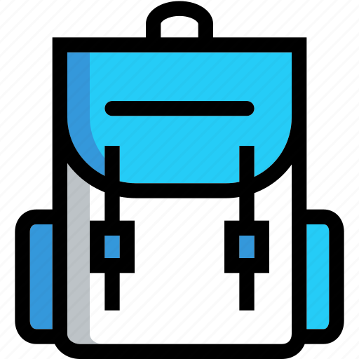 Backpack, bag, school, travelling icon - Download on Iconfinder