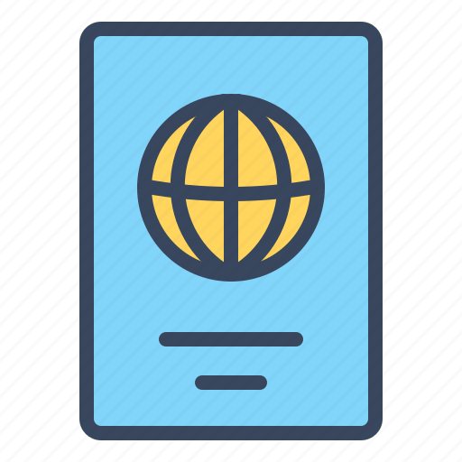Document, identity, passport, travel icon - Download on Iconfinder