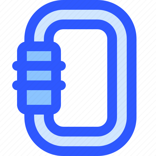 Adventure, travel, carabiner, safety, tool, camping icon - Download on Iconfinder