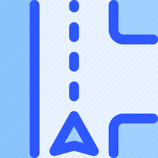Map, navigation, gps maps, route, direction, road icon - Download on Iconfinder