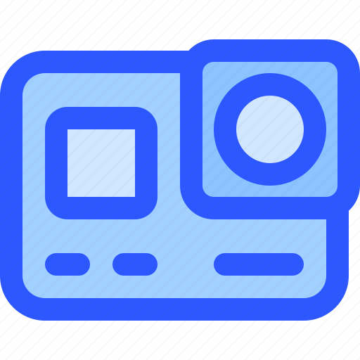 Summer, beach, holiday, action camera, photography, travel, video icon - Download on Iconfinder