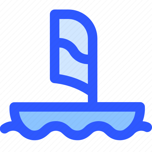 Summer, beach, holiday, boat, ship, sailing icon - Download on Iconfinder