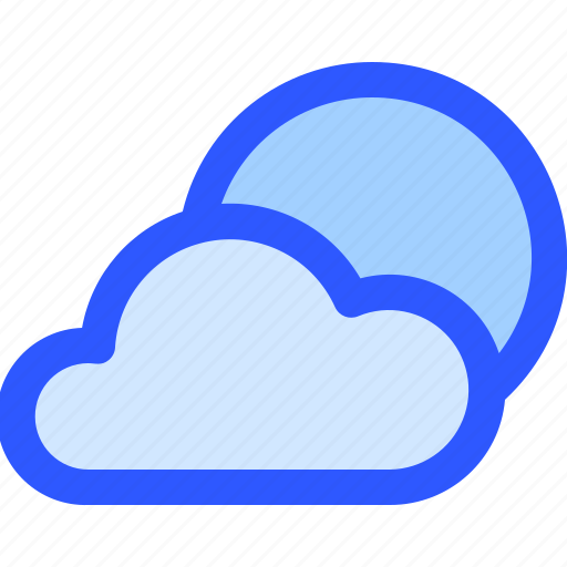 Summer, beach, holiday, cloudy, weather, forecast, cloud icon - Download on Iconfinder