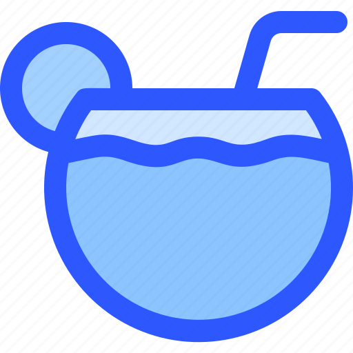Summer, beach, holiday, coconut, fruit, drink, tropical icon - Download on Iconfinder