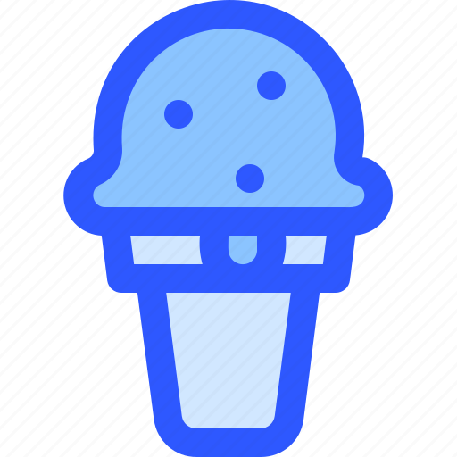 Summer, beach, holiday, ice cone, ice cream, cool, dessert icon - Download on Iconfinder