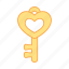key, treasure, gold, unlock 