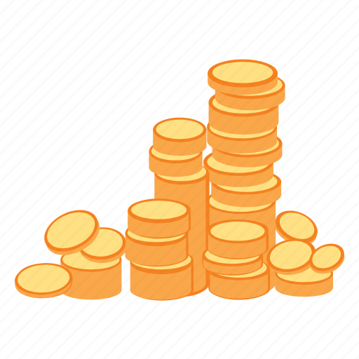 Coins, money, treasure, gold, rich, wealth icon - Download on Iconfinder