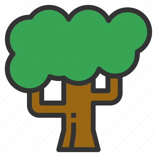 Tree, ecology, environment, nature, fruit, wood icon - Download on Iconfinder