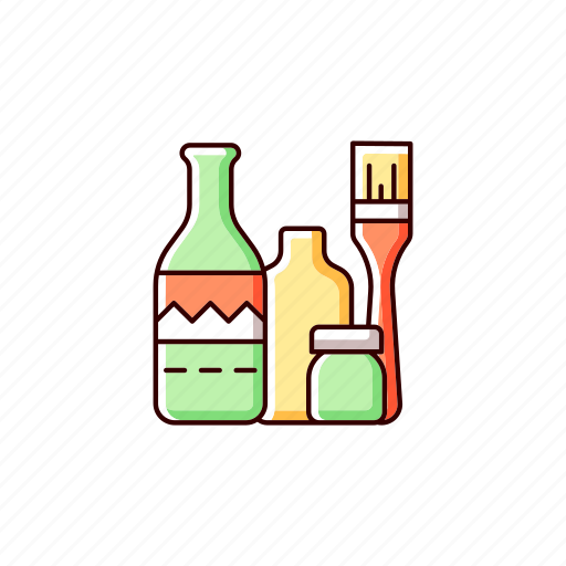 Hobbies, painting, bottle, pottery icon - Download on Iconfinder