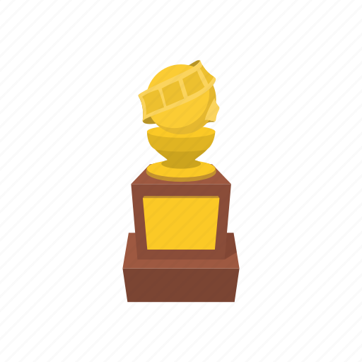 Award, cartoon, gold, golden, film, movie, sign icon - Download on Iconfinder