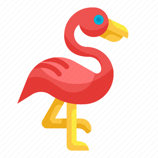 Flamingo, bird, flamingos, animals, wildlife icon - Download on Iconfinder