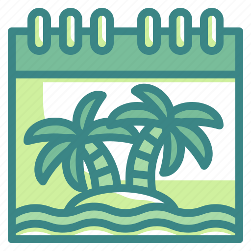 Calendar, season, vacations, holiday, summer icon - Download on Iconfinder