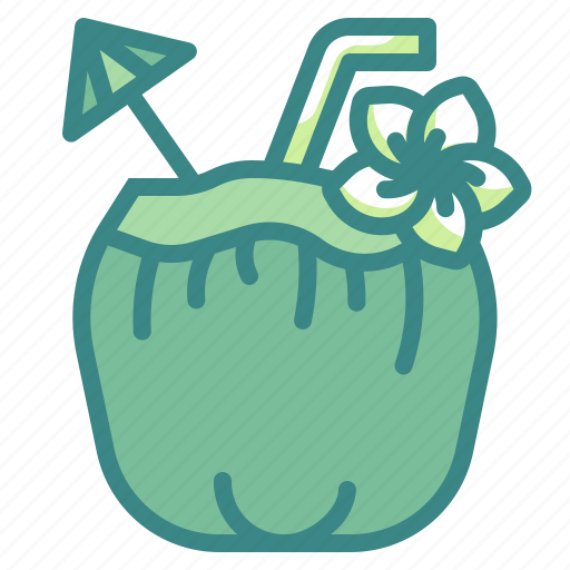 Coconut, drink, leisure, party, beverage icon - Download on Iconfinder