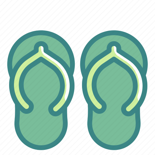 Flip, flops, footwear, sandals, shoes icon - Download on Iconfinder
