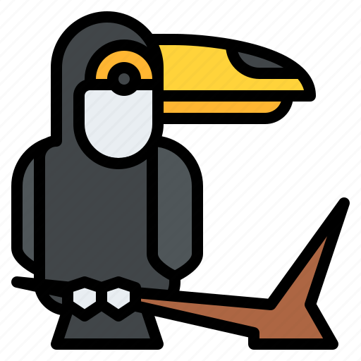 Toucan, bird, animal, wildlife, tropical icon - Download on Iconfinder