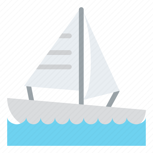 Sail, boat, sea, outdoor, summer icon - Download on Iconfinder