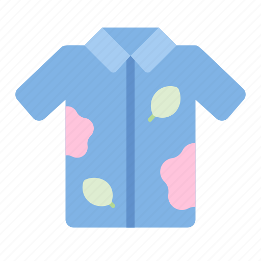 Clothes, clothing, fashion, hawaii, shirt, tropical, wear icon - Download on Iconfinder