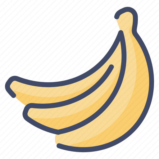 Banana, food, fruit, healthy, tropical icon - Download on Iconfinder