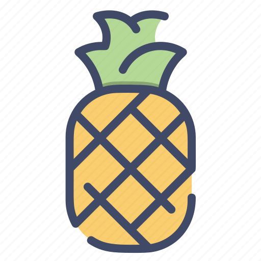 Food, fruit, healthy, pineapple, tropical icon - Download on Iconfinder
