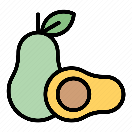 Tropical, avocado, fruit, summer icon - Download on Iconfinder
