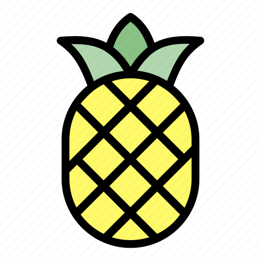 Tropical, pineapple, fruit, healthy, summer icon - Download on Iconfinder