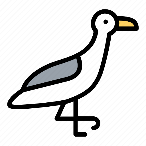 Tropical, stork, bird, animal icon - Download on Iconfinder