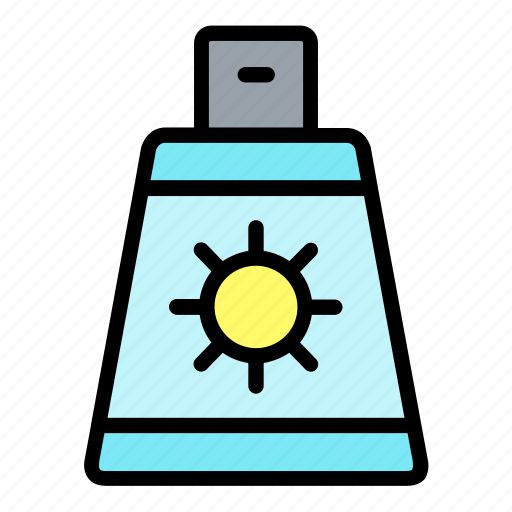 Tropical, sunblock, summer, beach, vacation icon - Download on Iconfinder