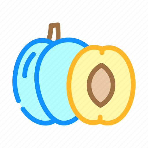 Plum, fruit, tropical, delicious, food icon - Download on Iconfinder