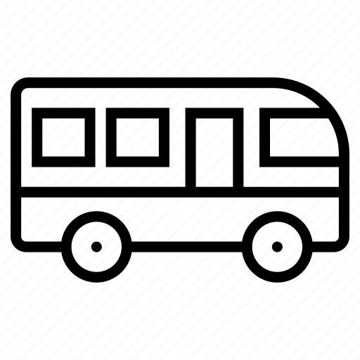 Small, bus, van, minivan, minibus, camper, tranpsort icon - Download on Iconfinder