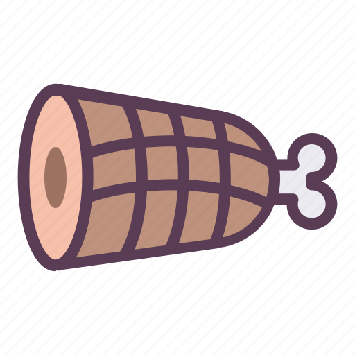 Day, easter, food, ham, meat icon - Download on Iconfinder