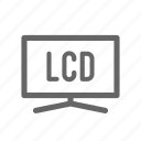 lcd, monitor, screen, tv