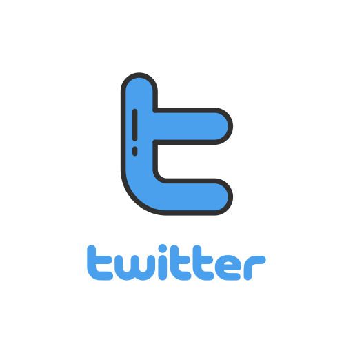 Label, logo, twitter, twitter logo icon - Free download