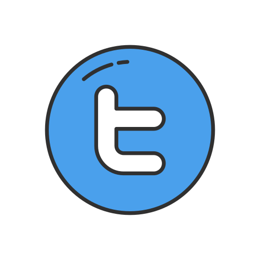 Logo, twitter, twitter logo, twitter button icon - Free download