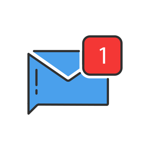 Inbox, message, notification icon - Free download