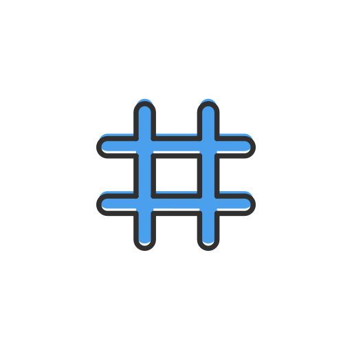 Hashtag, social media icon - Free download on Iconfinder