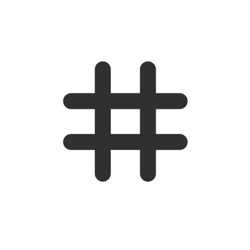 Number sign, hashtag icon - Free download on Iconfinder