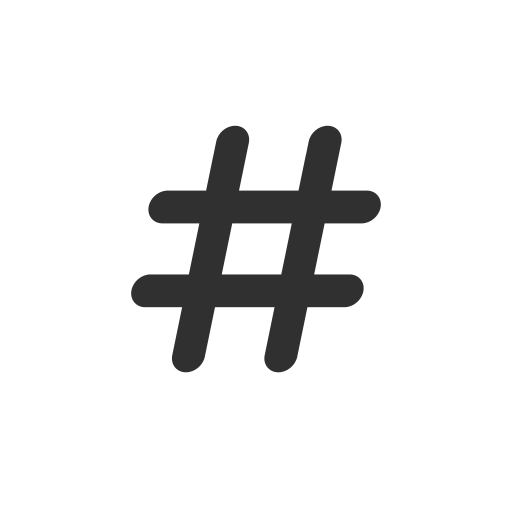 Number sign, hashtag icon - Free download on Iconfinder