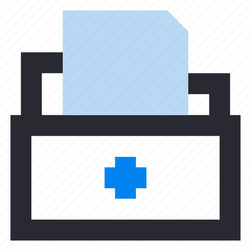 Medical, hospital, healthcare, medical history, file, record, patient icon - Download on Iconfinder