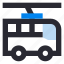 public transportation, transport, trolley bus, bus, car, vehicle 