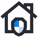 real estate, house, property, protection, insurance, shield, home