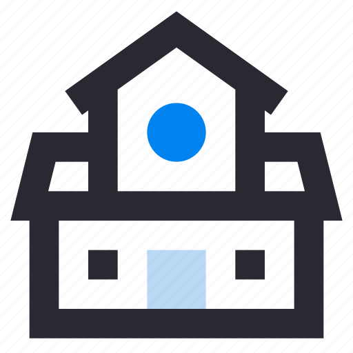 Real estate, house, property, villa, mansion, home, building icon - Download on Iconfinder