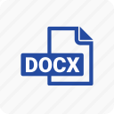 document, docx, file, type, type docx