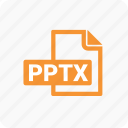 document, file, pptx, type, type pptx
