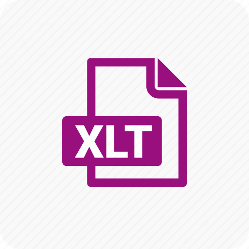 Document, file, type, type xlt, xlt icon - Download on Iconfinder