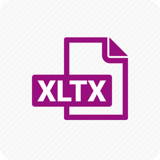 Doc xltx, document, file, type, type xltx, xltx icon - Download on Iconfinder