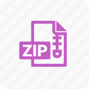 document, file, type, type zip, zip