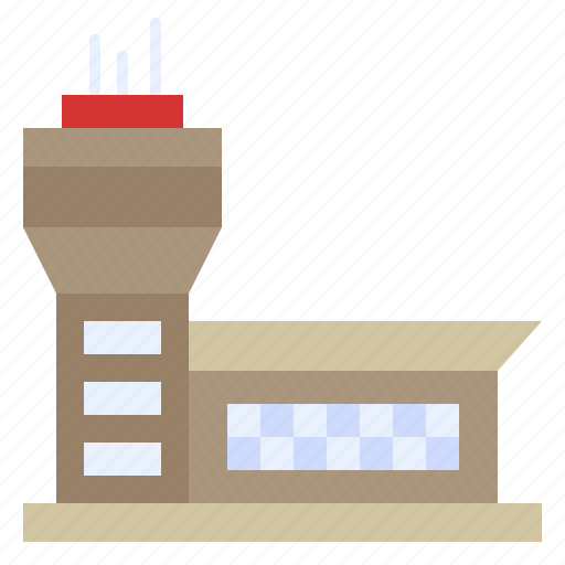 Airport, building, construction, city, cities icon - Download on Iconfinder