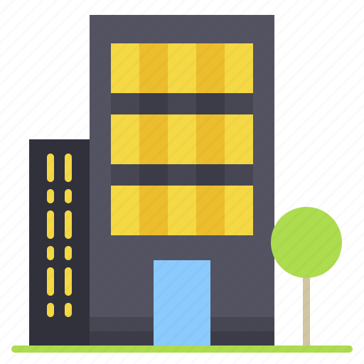 Building, skyline, tall, buildings, urban, office icon - Download on Iconfinder